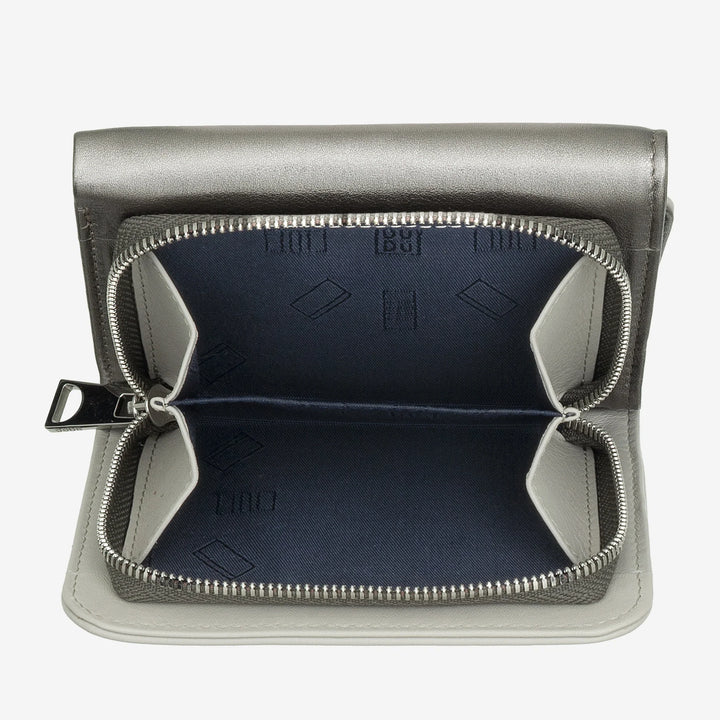 DUDU Värikäs monivärinen nahkainen pieni RFID naisten lompakko