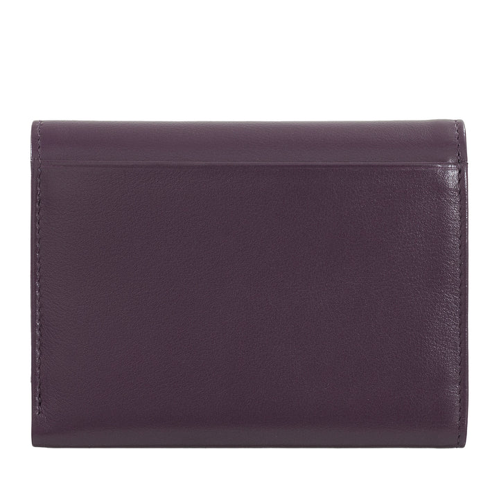 DUDU naisten aitoa nahkaa oleva RFID-lompakko kolikkolaukulla, värikäs kaksiläppäinen lompakko luottokorttipidike setelipidike