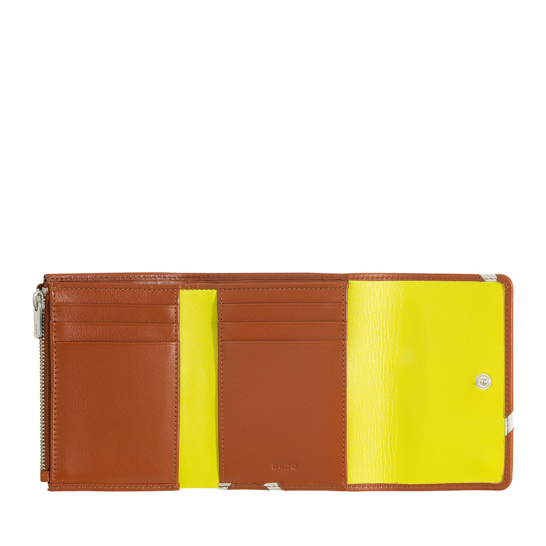 DUDU naisten pieni nahkalompakko, innoittamana tennis - kompakti, luottokorttipidike, kolikkolaukku vetoketjulla ja käteistä