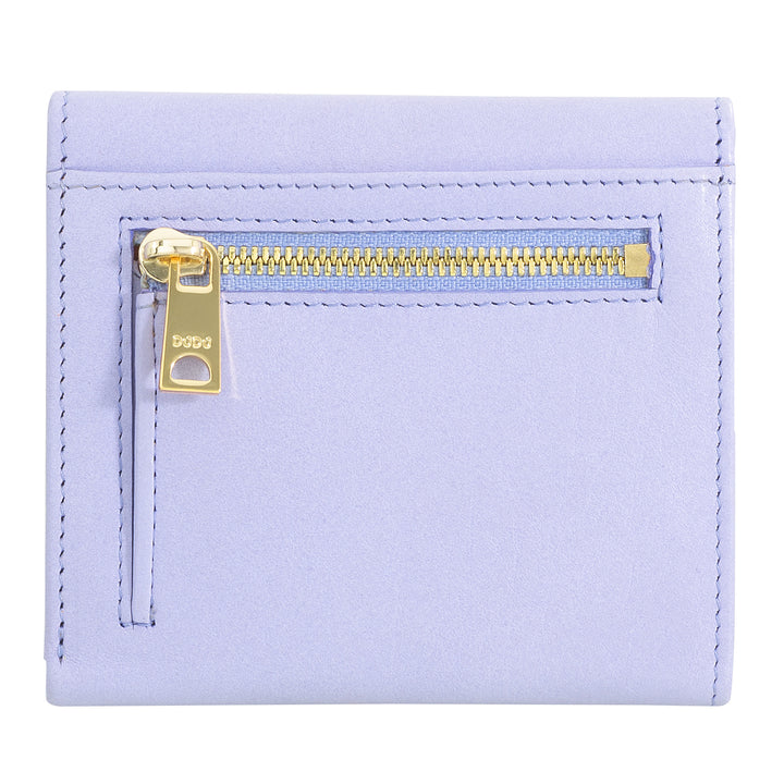 Μικρό γυναικείο πορτοφόλι DUDU από μαλακό γνήσιο δέρμα, τσέπες για κάρτες, θήκη για χαρτονομίσματα, πίσω φερμουάρ για κέρματα, πορτοφόλια RFID με κλείσιμο με έγχρωμο κουμπί