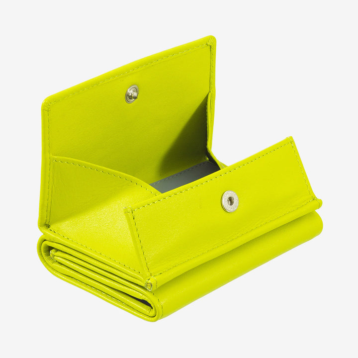 DUDU kleine herenportemonnee van leer, damesportemonnees, compact ontwerp met portemonnee voor bankbiljetten en kaarten