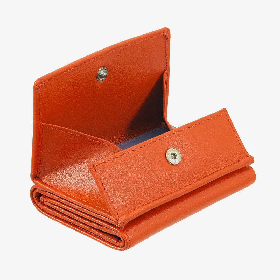 Carteira masculina pequena DUDU em couro, carteiras femininas, design compacto com porta-moedas para notas e cartões