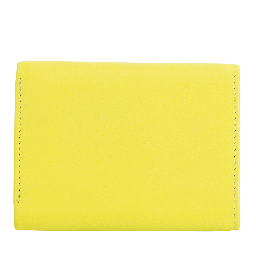 DUDU liten herrplånbok i läder, damplånböcker, kompakt design med myntväska för sedlar och kort