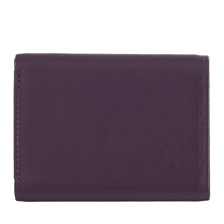 DUDU lille herrepung i læder, damepunge, kompakt design med møntpung til sedler og kort