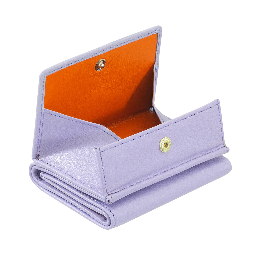 DUDU Small Men's Wallet in Leather, Women's Wallets, Compact Design with Coin Purse for Banknotes and Cards