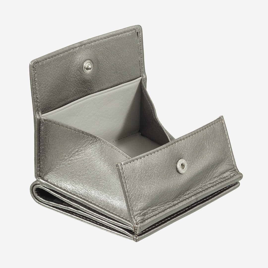 DUDU Veelkleurige leren RFID-portemonnee voor pasjes en munten