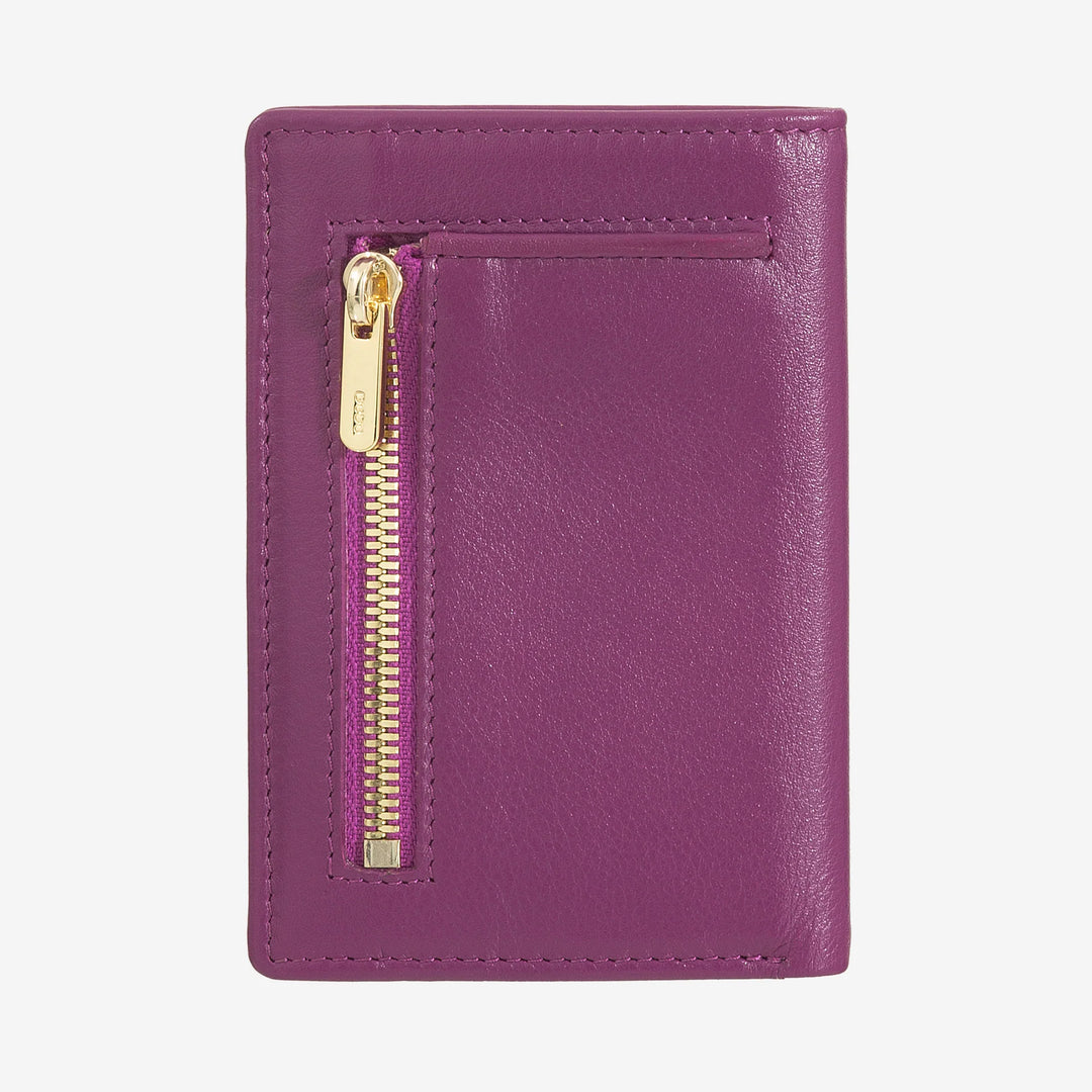 Ανδρικό μικρό δερμάτινο πορτοφόλι DUDU, ανδρικό πορτοφόλι συμπαγές λεπτό με θήκη πιστωτικής κάρτας, θήκη τραπεζογραμματίων μετρητών, φερμουάρ τσαντάκι κερμάτων, με προστασία RFID