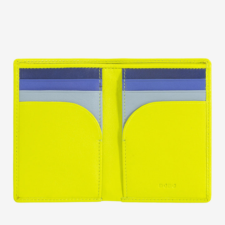 DUDU Kleine Herren-Geldbörse aus Leder, kompakte schlanke Herren-Geldbörse mit Kreditkartenhalter, Bargeld-Banknotenhalter, Münzgeldbörse mit Reißverschluss, mit RFID-Schutz