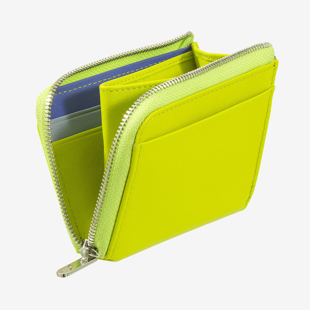 DUDU pieni miesten lompakko vetoketjulla, värikäs nahkainen RFID-lompakko, luottokorttipidike, kompakti taskumuotoilu