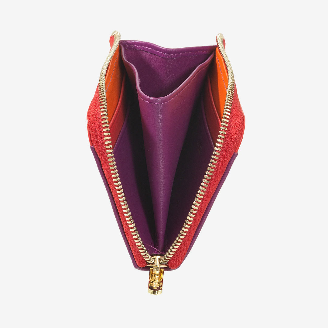 DUDU pieni miesten lompakko vetoketjulla, värikäs nahkainen RFID-lompakko, luottokorttipidike, kompakti taskumuotoilu