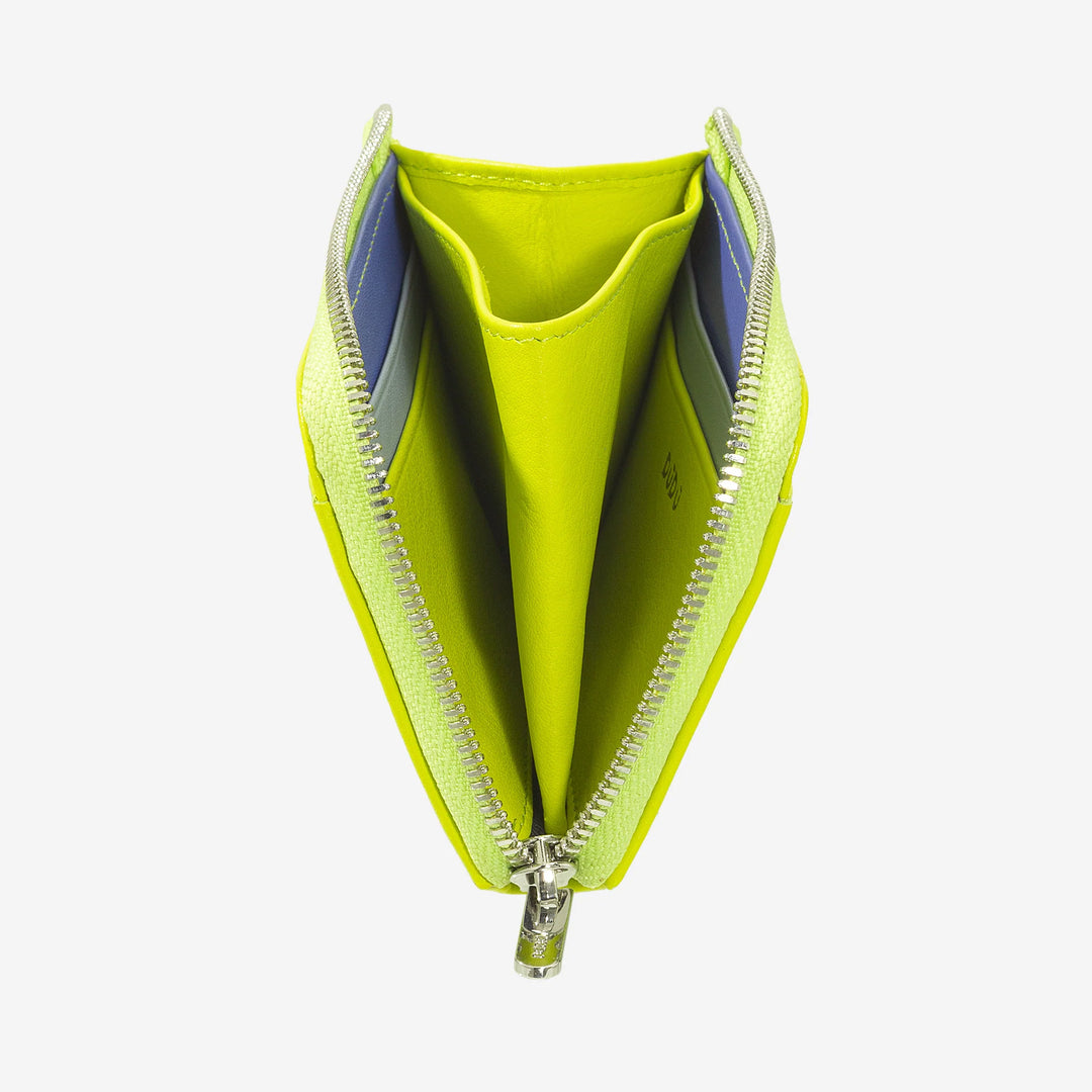 DUDU pieni miesten lompakko vetoketjulla, värikäs nahkainen RFID-lompakko, luottokorttipidike, kompakti taskumuotoilu