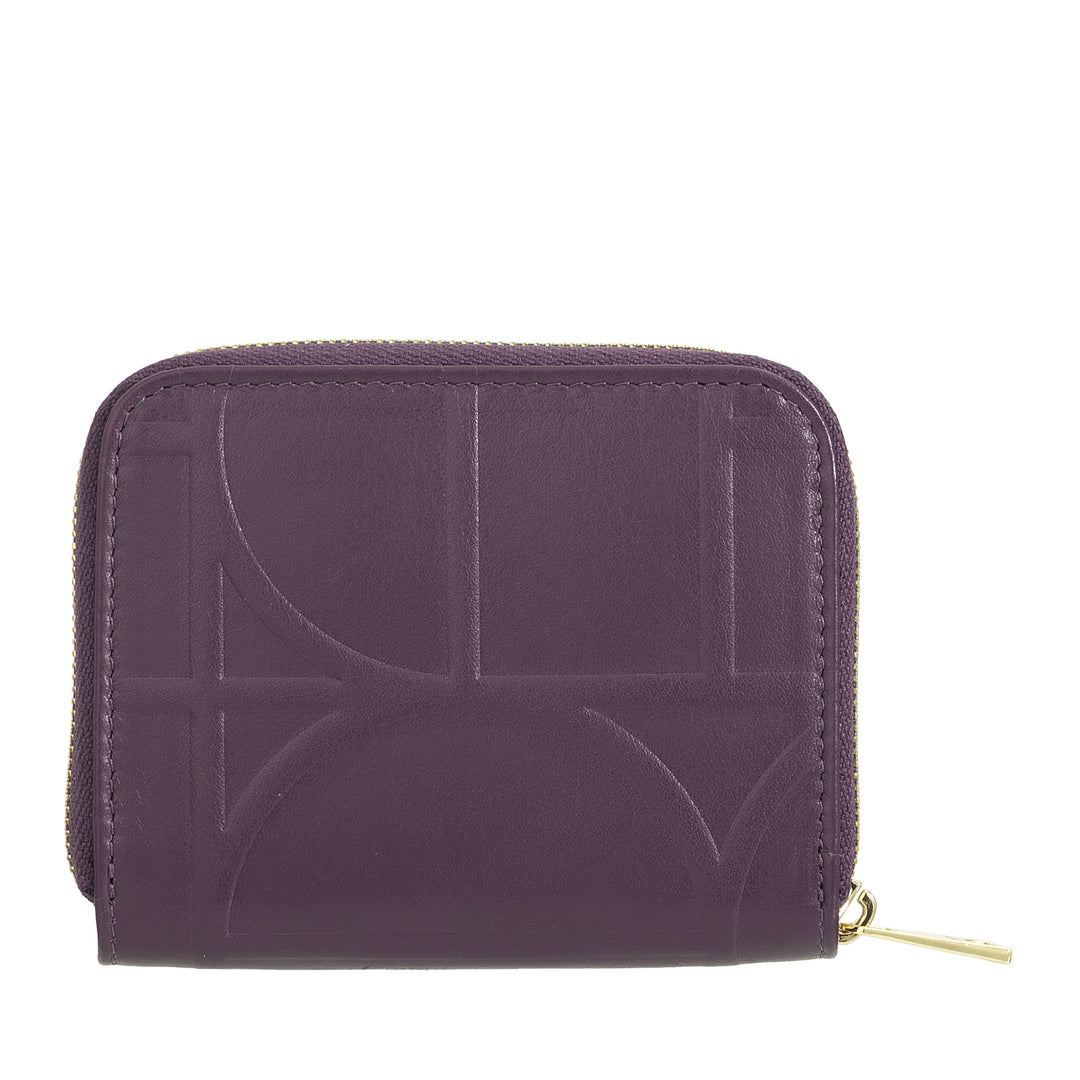 DUDU Monedero Pequeño para Hombre y Mujer de Piel Estampada con Cremallera, Tarjeteros - Cartera Pequeña y Compacta