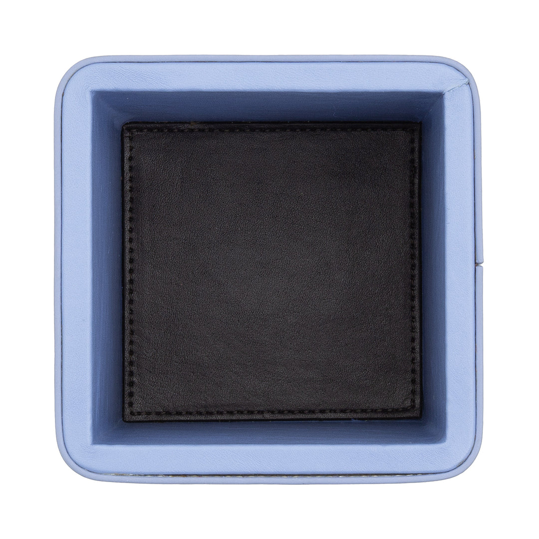 DUDU Designer Desk Penholder i læder, Penholder til kontorbord, Farverig blyantholder