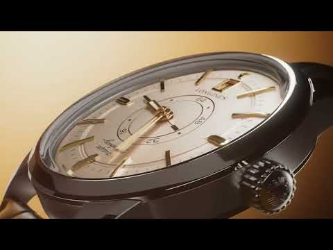 Relógio Longines Conquest Heritage Central Power Reserve 38 mm em aço automático antracite L1.648.4.62.2
