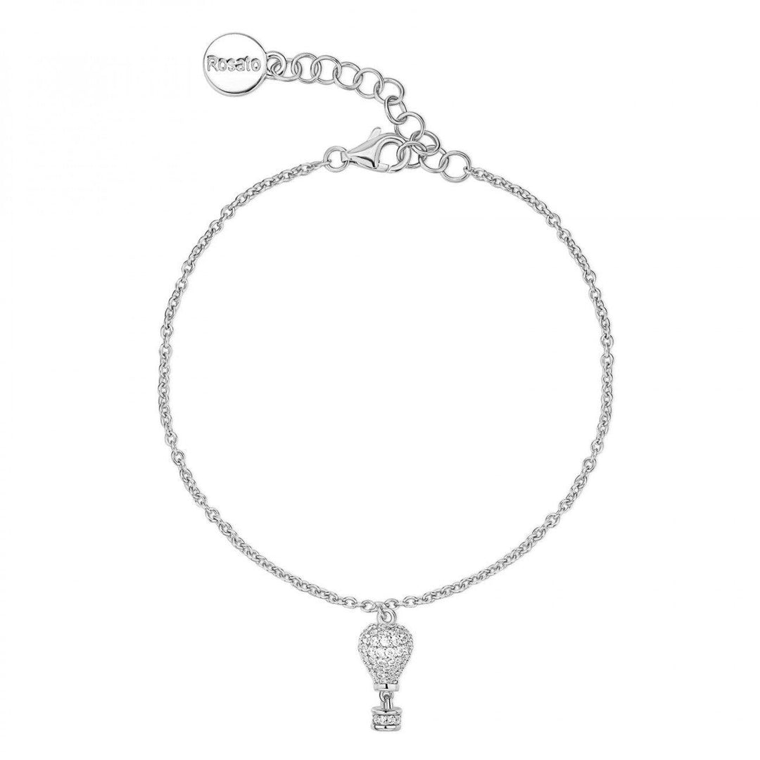 Bracelet en argent rosé 925 zircons cubiques RZAR.15 - Capodagli 1937