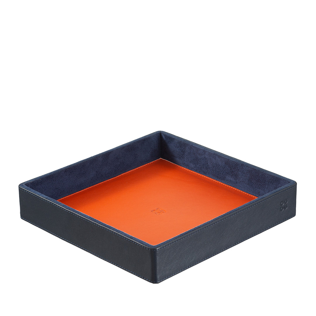 DUDU Leather Desk Set for the Office 4 pcs with Pocket Tray Pen Holder Letter Holder Notepad Holder