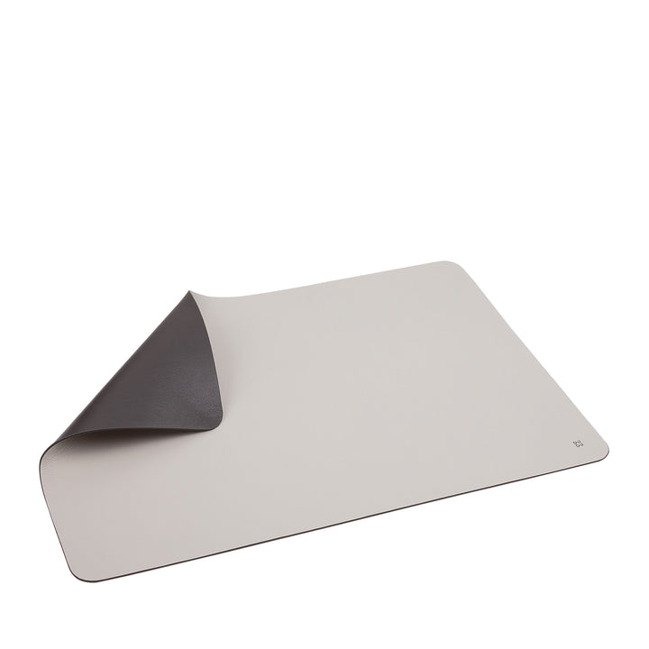 Almofada de mesa de escritório DUDU em couro bicolor CM 61x40, rolável dupla face, macia antiderrapante sem costuras