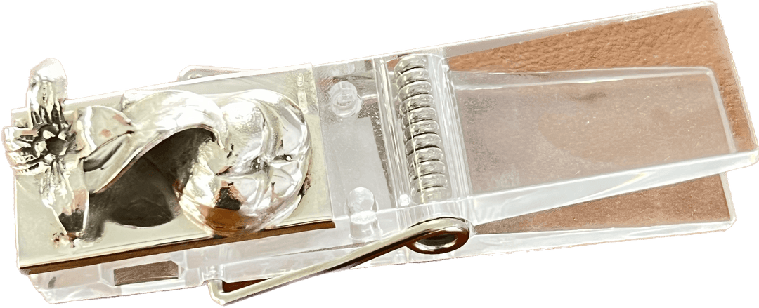 Porte-trombones Sovrani Fleur argent 925 S0812 - Capodagli 1937