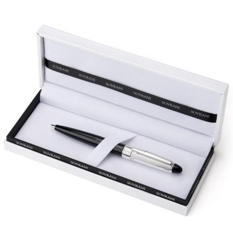 Sovrani Tintenroller aus schwarzem Kunstharzstahl W2940 – Capodagli 1937