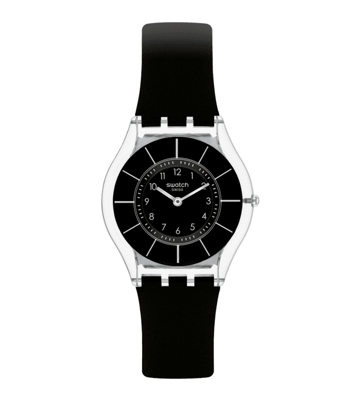 Swatch-Uhr BLACK CLASSINESS Originals Skin 34mm SS08K103 – Capodagli 1937