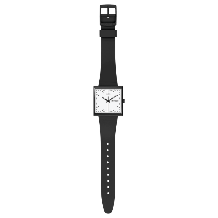 Swatch orologio WHAT IF…BLACK? Bioceramic What If? Collection 33mm SO34B700 - Capodagli 1937