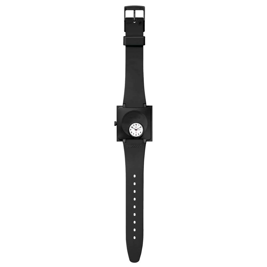 Swatch orologio WHAT IF…BLACK? Bioceramic What If? Collection 33mm SO34B700 - Capodagli 1937