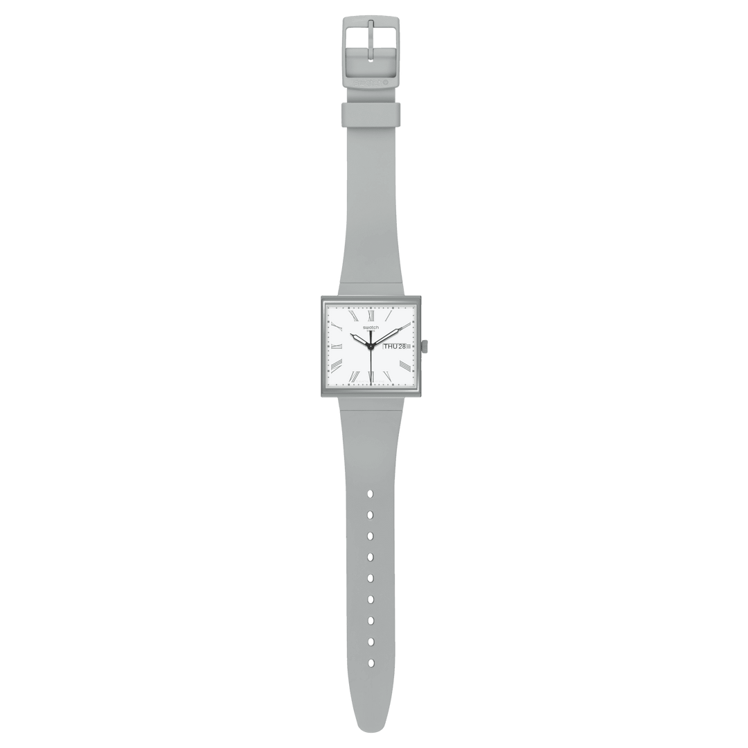 Ceas Swatch WHAT IF...GREY? Bioceramic ce se întâmplă dacă? Colecția 33mm SO34M700 - Capodagli 1937