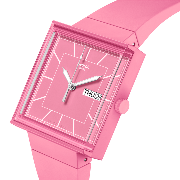 Swatch watch WHAT IF…ROSE? Bioceramic What If? Collection 33mm SO34P700 - Capodagli 1937