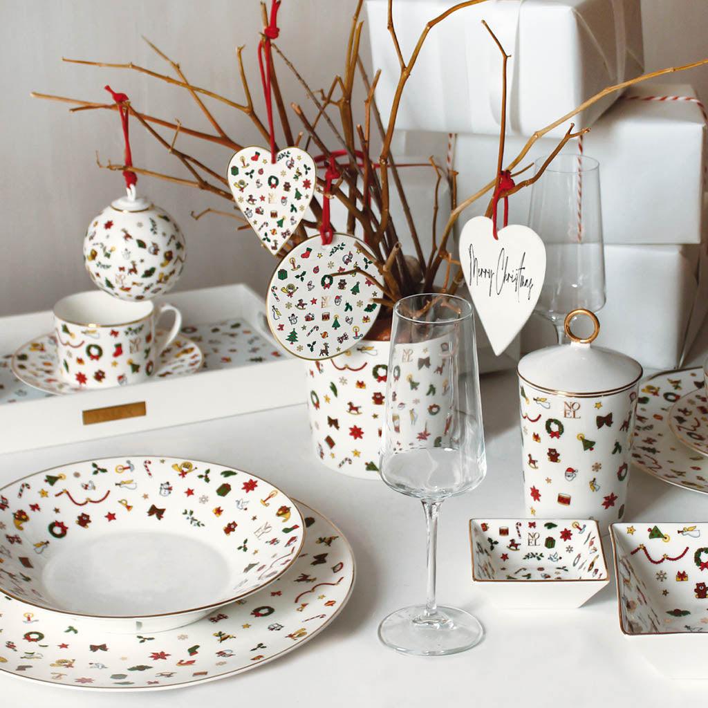 Taitù stor cachepot Noel Oro Collection Fine Bone China 12-4-15 - Capodagli 1937