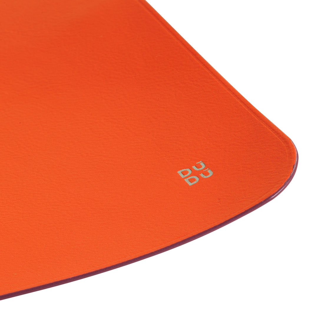 DUDU Pehmeä nahkainen hiirimatto, Ohut, Design, 25x22 cm, Liukumaton, Pöydän hiirimatto, Värikäs