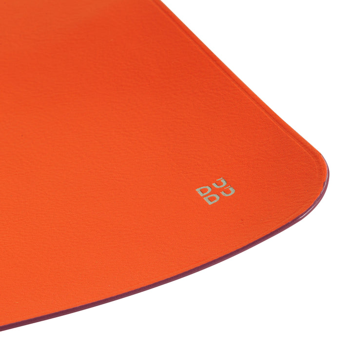 DUDU Pehmeä nahkainen hiirimatto, Ohut, Design, 25x22 cm, Liukumaton, Pöydän hiirimatto, Värikäs