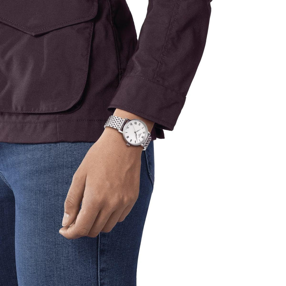 Ceas Tissot Everytime 34mm otel cuarz argintiu T143.210.11.033.00 - Capodagli 1937