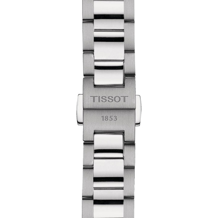 Zegarek Tissot PR 100 34mm srebrna stal kwarcowa PVD wykończenie z żółtego złota T150.210.21.031.00 - Capodagli 1937