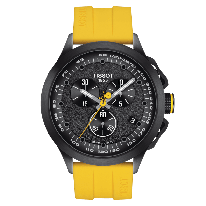 Ceas Tissot T-Race Cycling Tour De France 2023 45mm otel cuart negru finisaj PVD negru T135.417.37.051.05 - Capodagli 1937