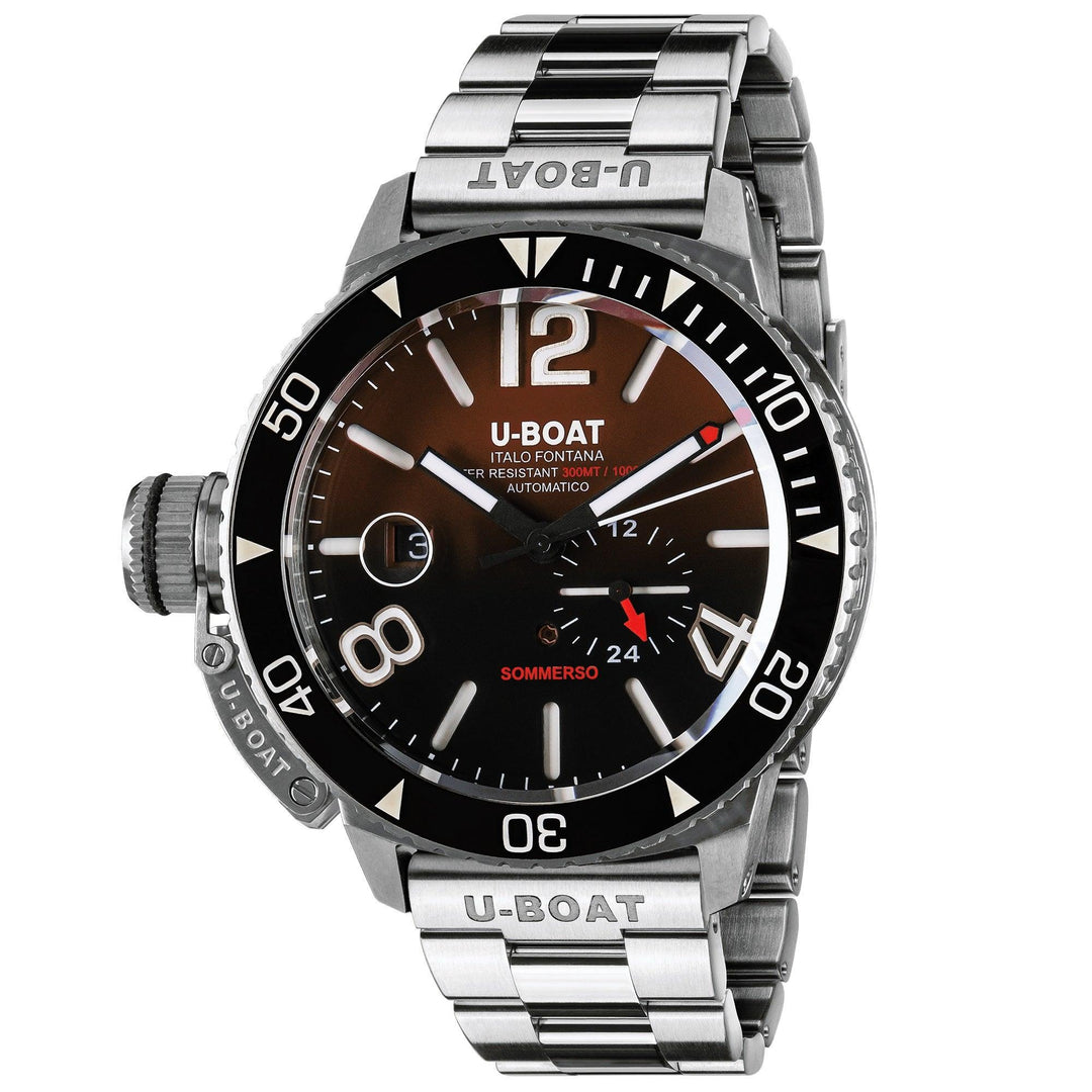 U-BOAT Sommerso Ceramic Bordeaux/MT kello 46mm bordeaux automaattinen teräs 9521/MT - Capodagli 1937