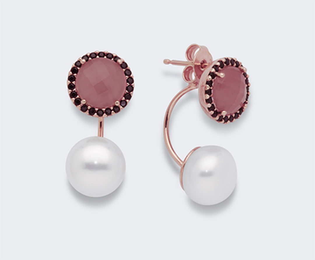 Mikiko oder ag925 fw 9,5/10 Chalcedonspinell MO7381A3APRICOT