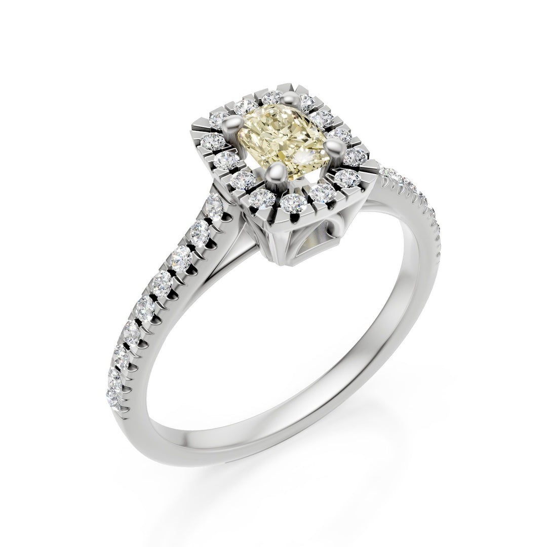 Golay kussenring fancy gele schachtcontour incl. ASLC631DFY-25048110076