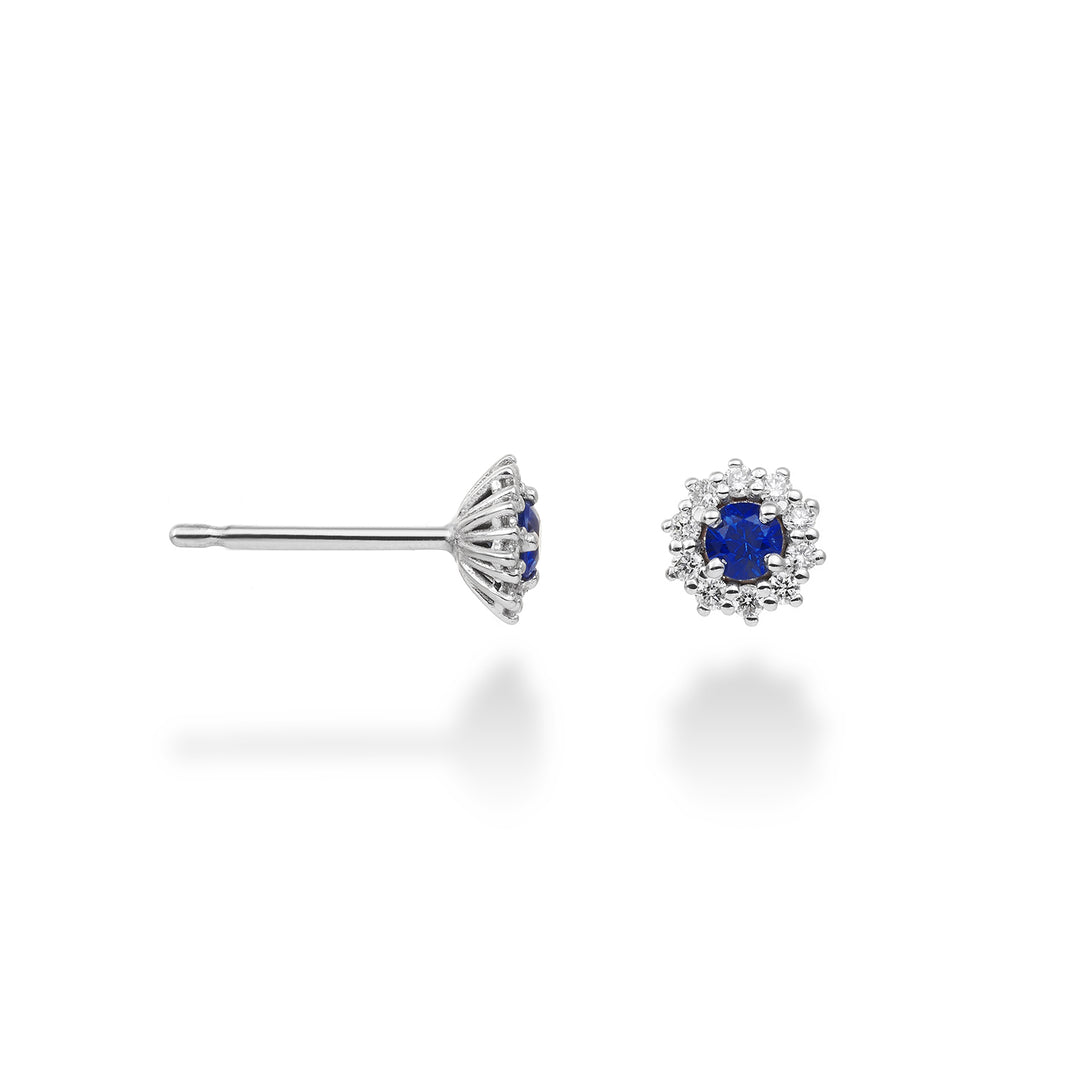 Nihama lub 18-karatowy szafir nr. ct.0,24 śr. 0,14 ct rozmiar 2 NO5067O4ZFN024