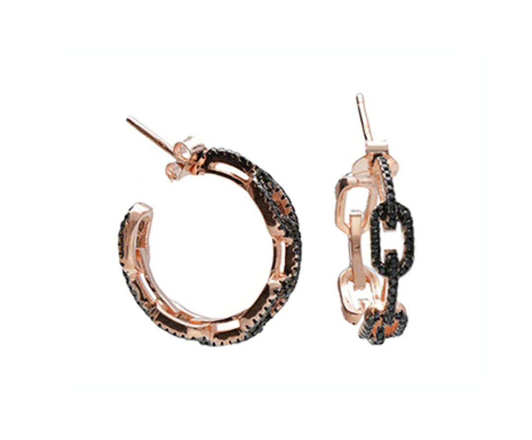 Nihama or ag925 gem swarovski neri NO7617A3NERO000