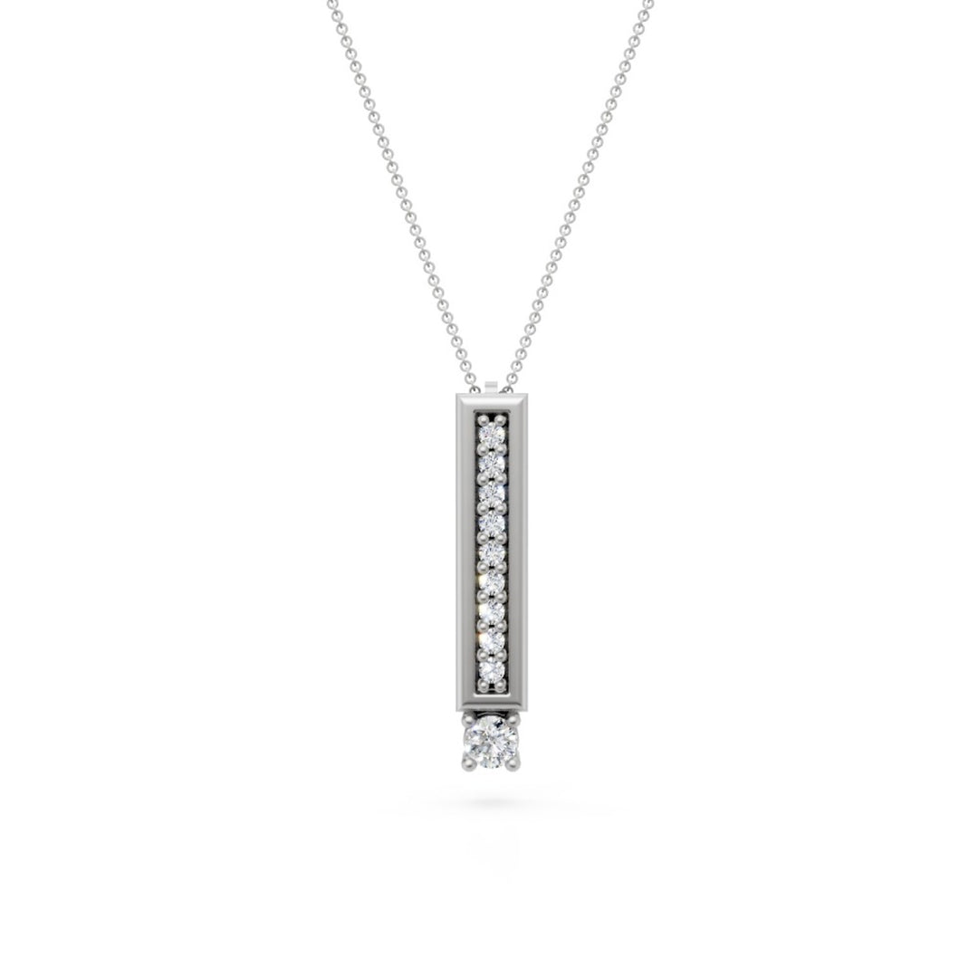 Collier pendentif allumette Golay avec tiroir 1,80 cm GD648D180B-25128110178