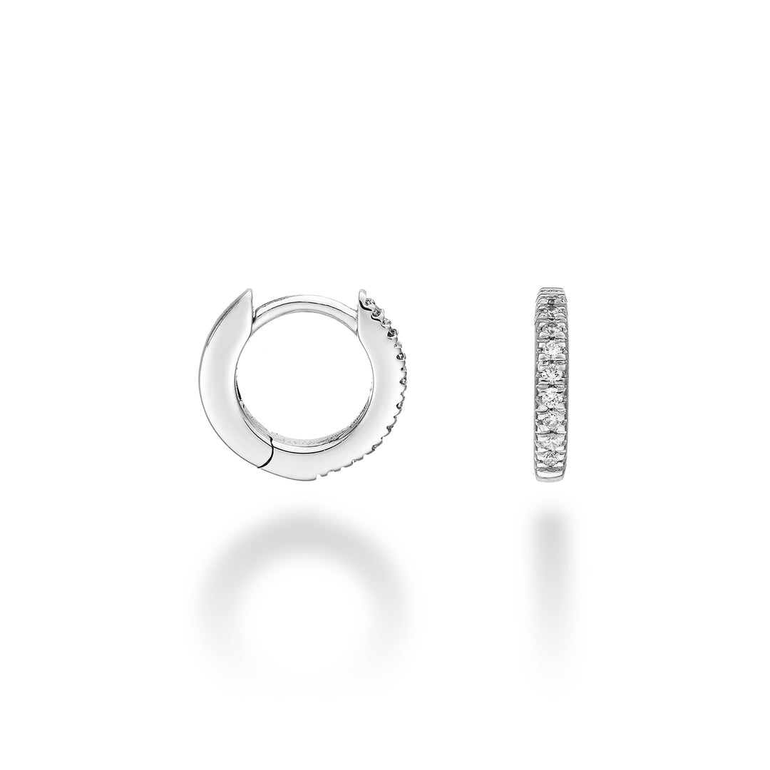 Nihama vagy 18k ct.0,09 1-es méretű fehérarany átm. keleti. 10 mm NO5077O4BR009-1
