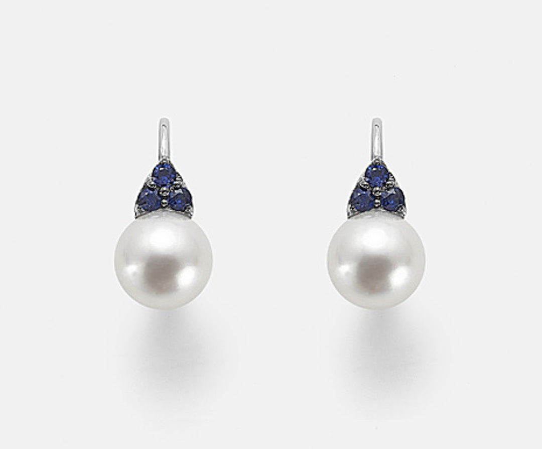 Mikiko ή 18k fw 10/10,5 μπλε ζαφείρια 0,44 ct MO1469O7ZAFFBLU