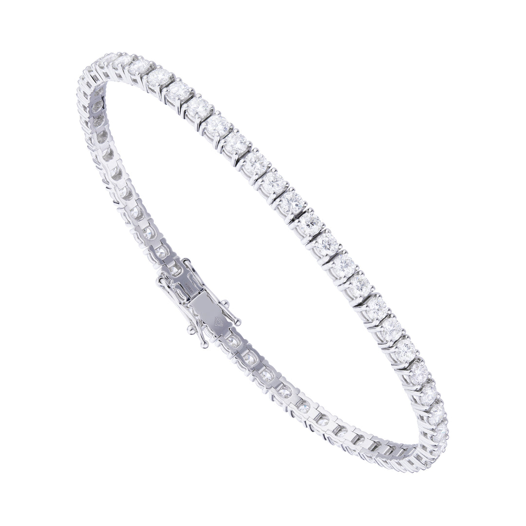 World Diamond Group tenisový náramek 8,5ct drát BTF001DI20-22299110023