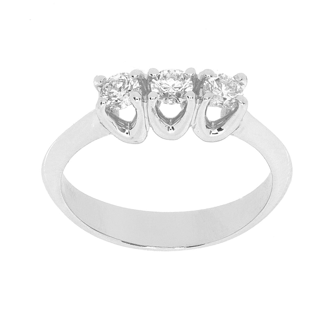 World Diamond Group lineær trilogi ring 0,90 ct ANE3003-90-16190110058
