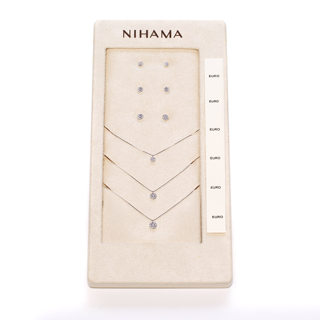 Nihama package cl d5197 + or o5184 multistone 18kt 0.04-0.05-0.08 / 0.09-0.10-0.16 N.LIGHTBOX.69