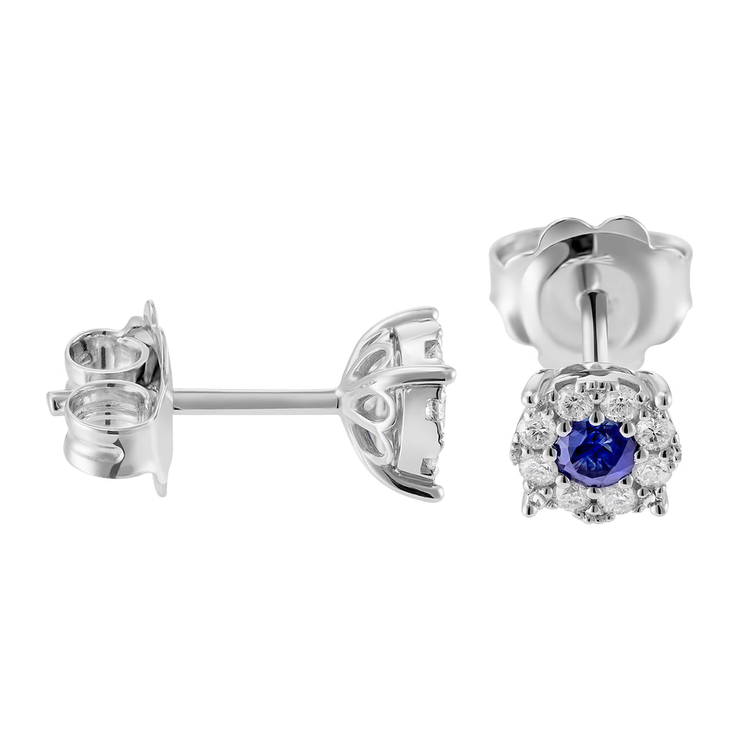 Nihama tai 18k safiiri nro. ct.0,26 halk. 0,20 ct NOGICE01DIZBO4