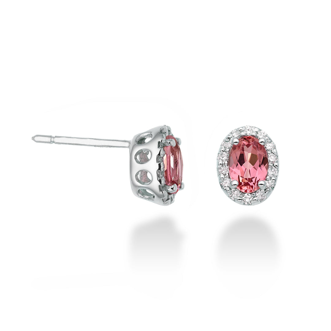 Mikiko or 18k zaffiro rosa ovale 6x4 ct.1,20 dia ct.0,18 MO5038O4ZFRP