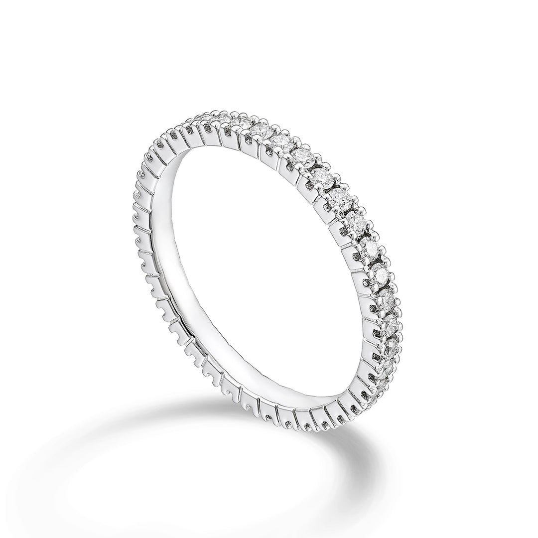 Golay linjär vitguld ringfinger AETL022DI075B-24030110117