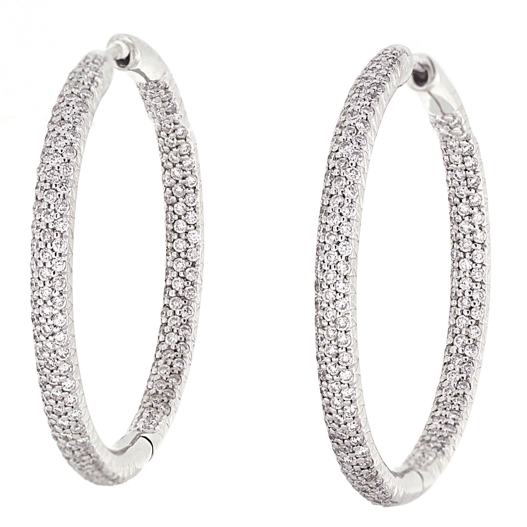 Golay hoop örhänge 3,5 cm OKT5203-11299110037