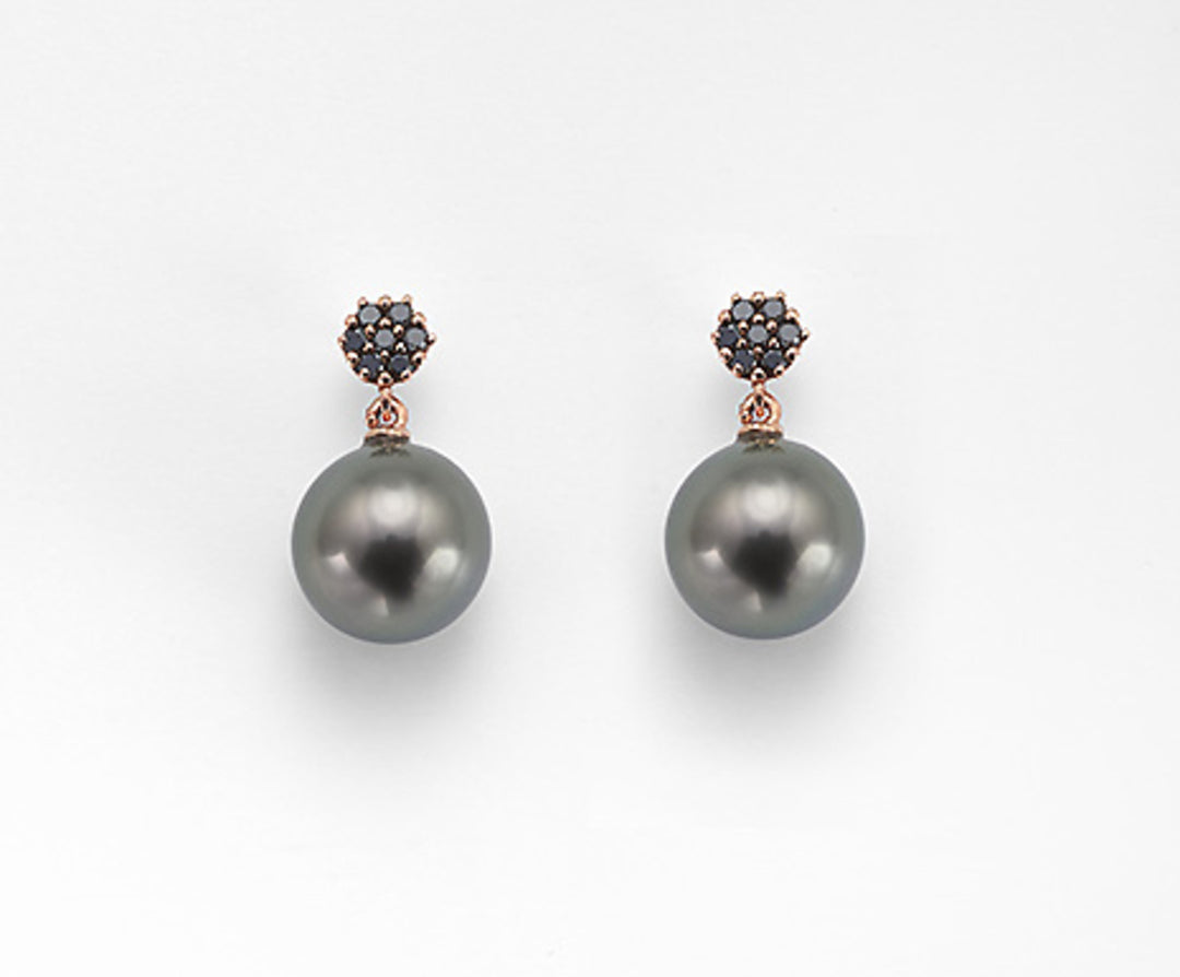 Mikiko ή 18k sspb 9/10 διαστ. μαύρο 0,15 ct MO1401O3SANE090